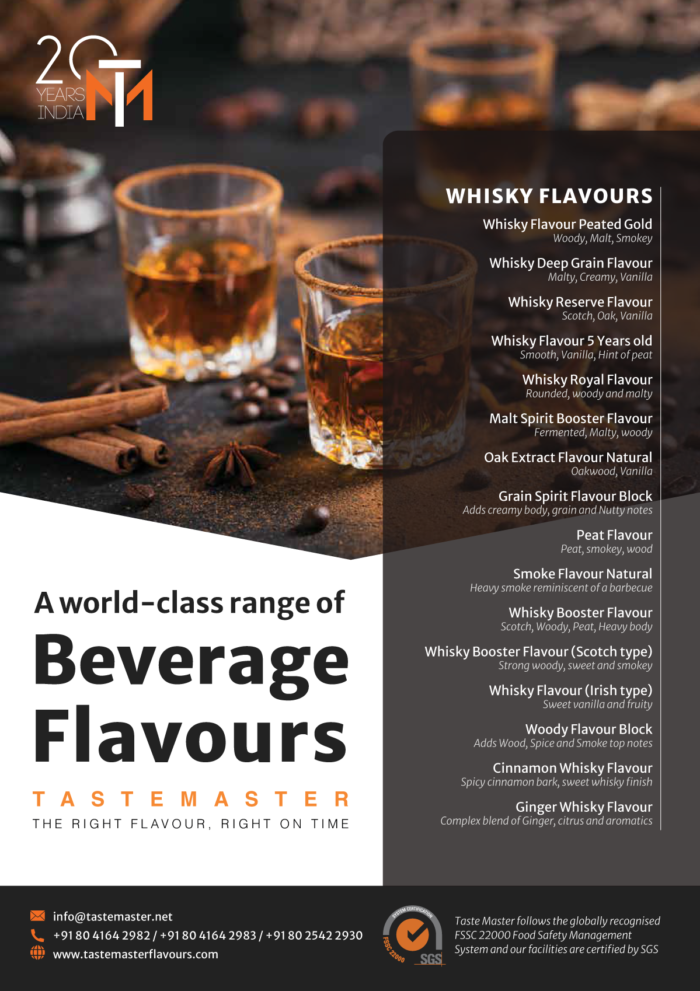 Taste Master Beverage Flavours Flyer Design